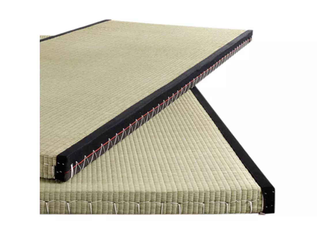 Tatami traditionnel en paille de riz 5cm 90x200