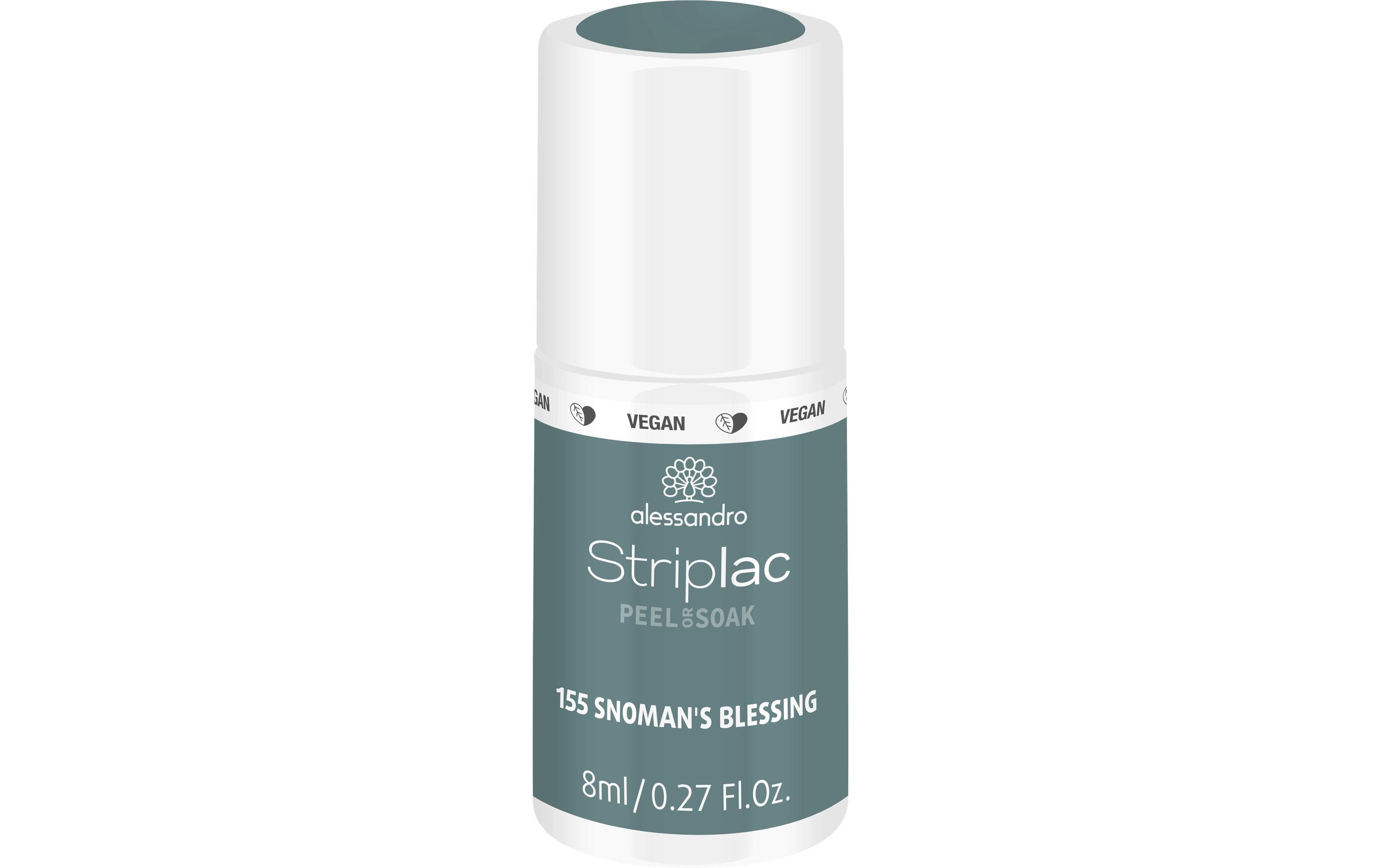 Nagellack Striplac 155 Snowmans BlessingKratz- und splitterfester UV-Nagellack