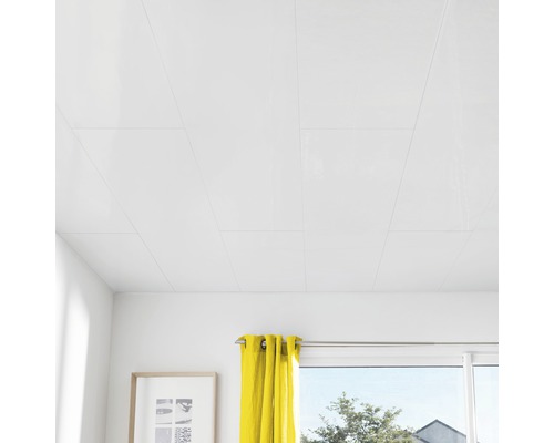 Kunststof paneel Element Compact wit mat 1200 x 375 x 8 mm
