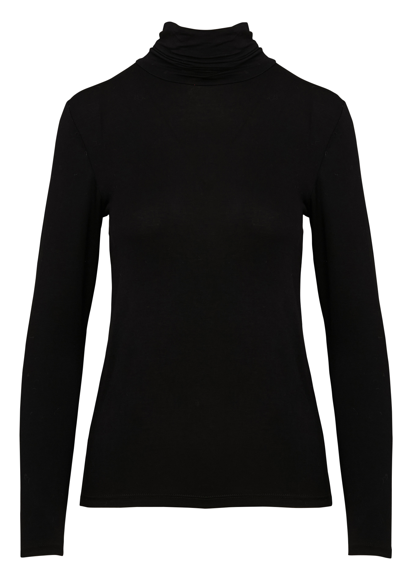 NAMMY - Sous-pull col roulé droit | Noir