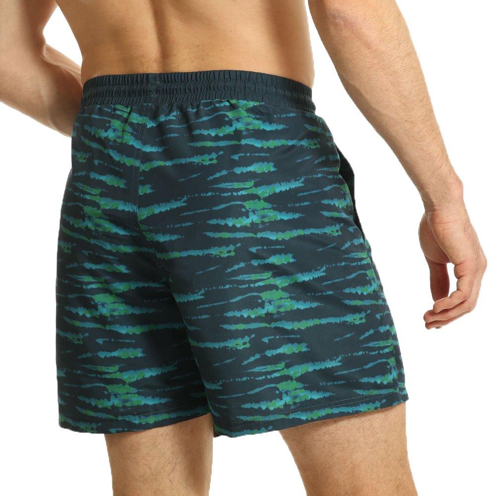 Ript Batik Tie Dye Print Swim Shorts Mens