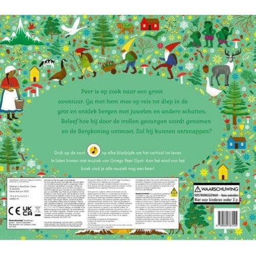 Uitgeverij christofoor muziekboek het verhalenorkest - peer gynt