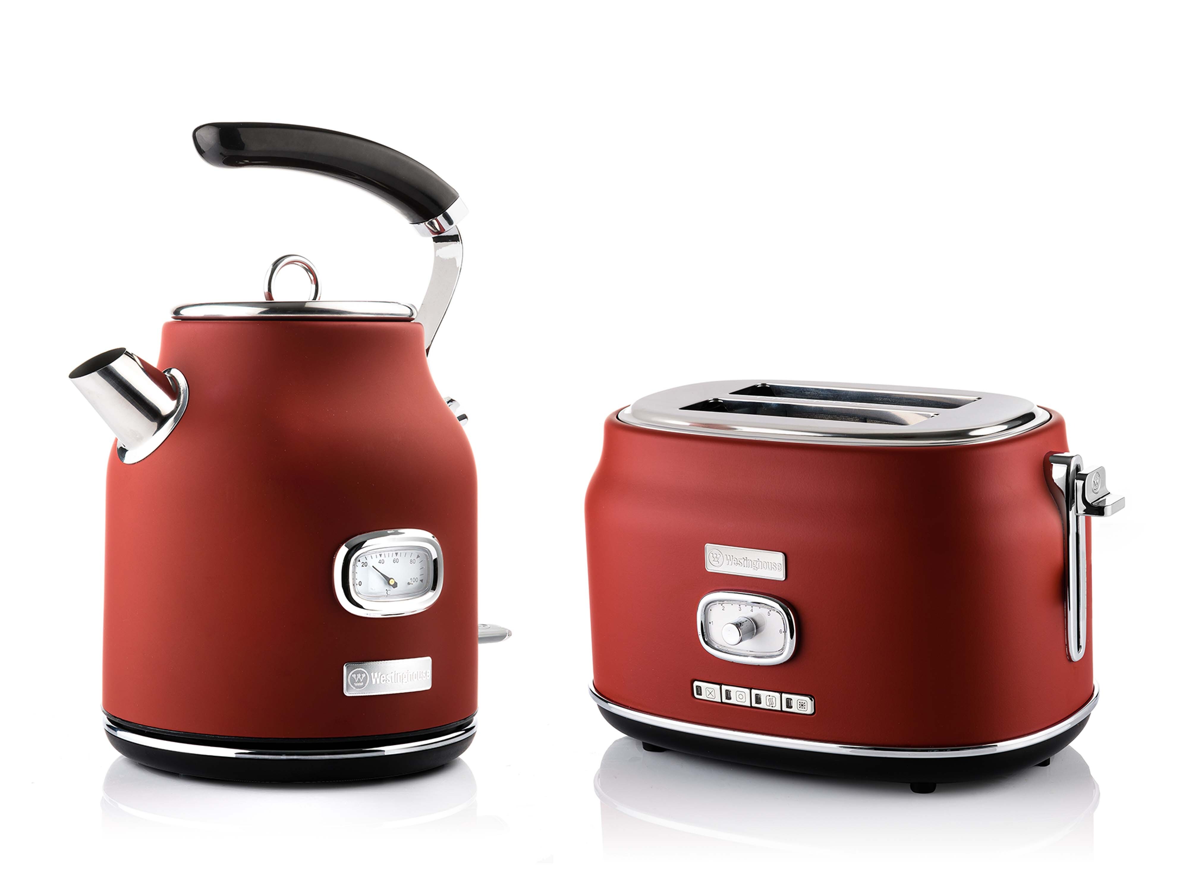 Westinghouse Frühstücksset WES02 rot