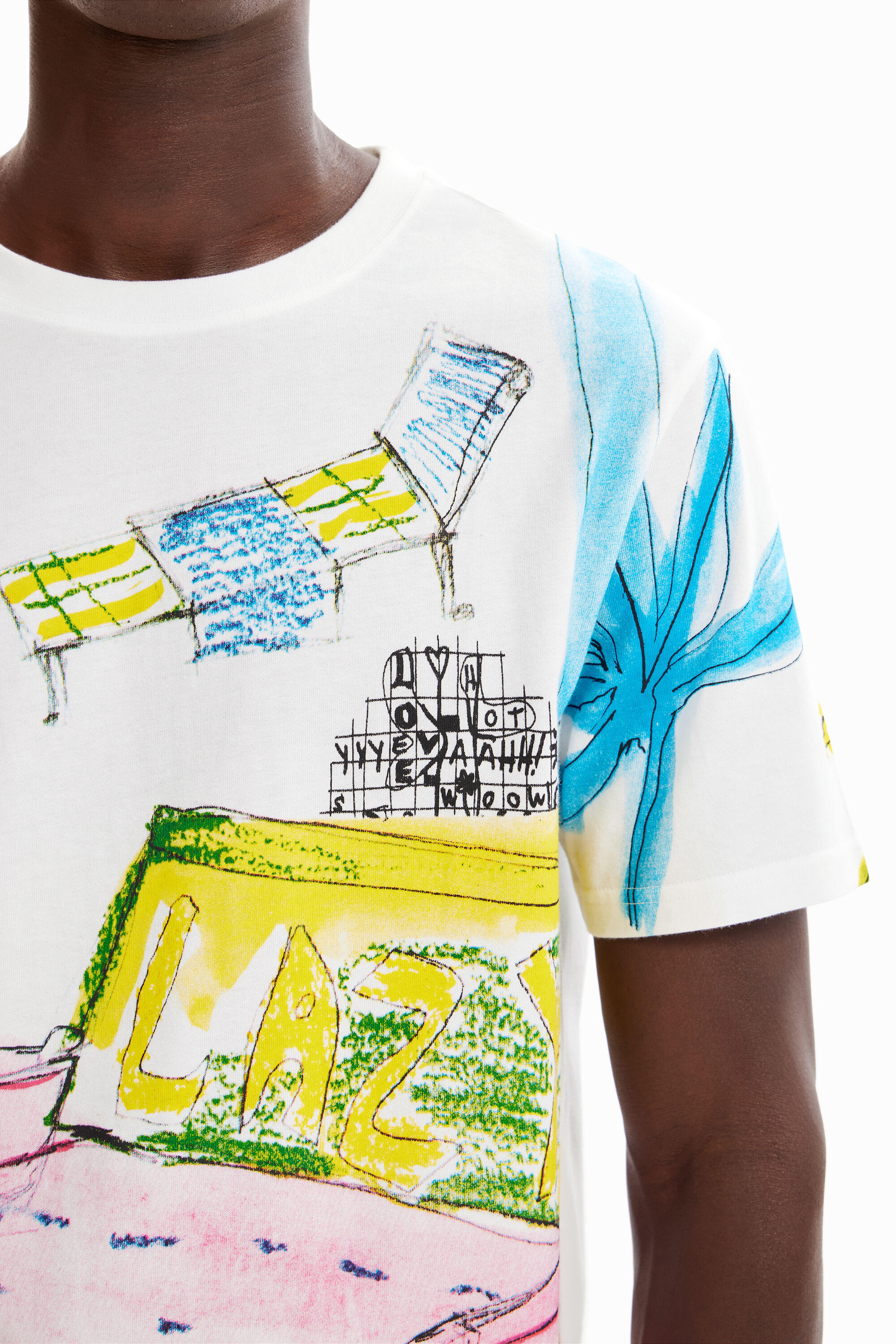 T-shirt manches courtes arty