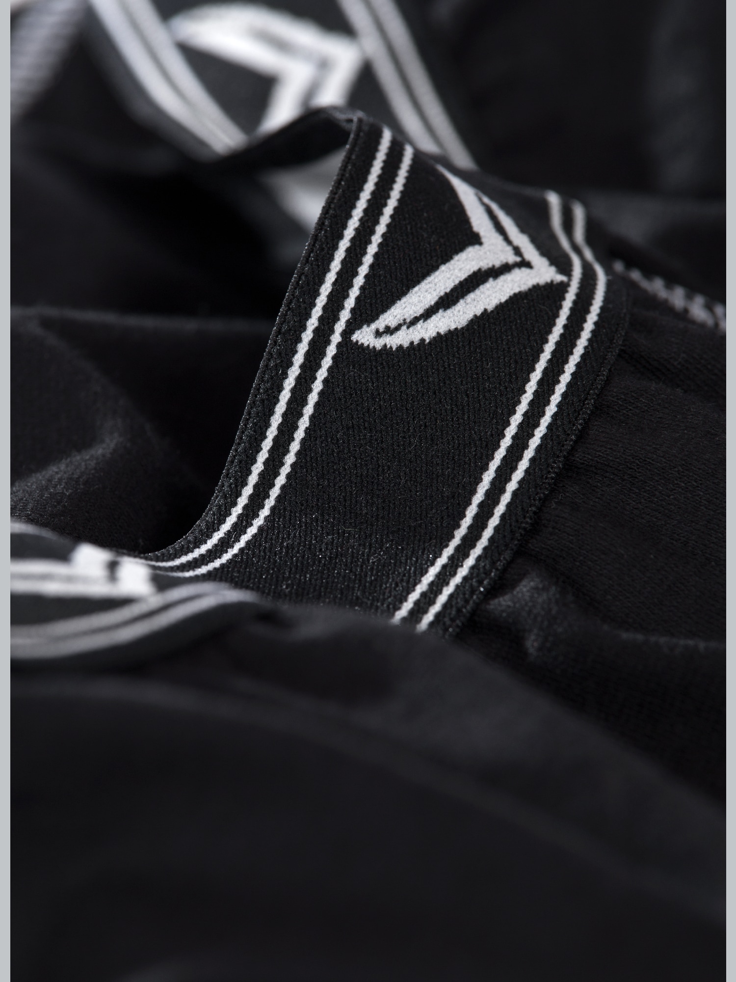 Pants aus Baumwolle/Elastan Schwarz