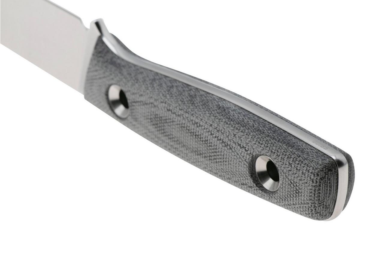 TRC Knives This Is Freedom, Black Canvas Micarta, vaststaand mes