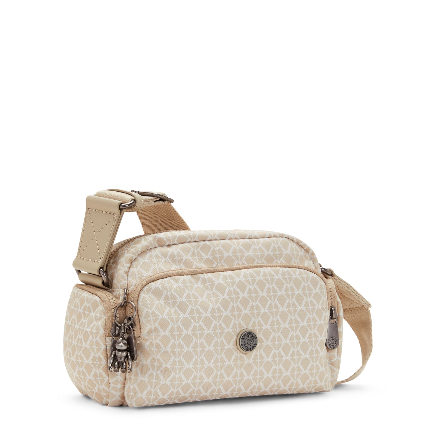 Kipling Jenera S Signature Beige