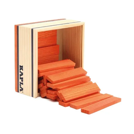KAPLA® Holzplättchen 40-teilig in Box Orange