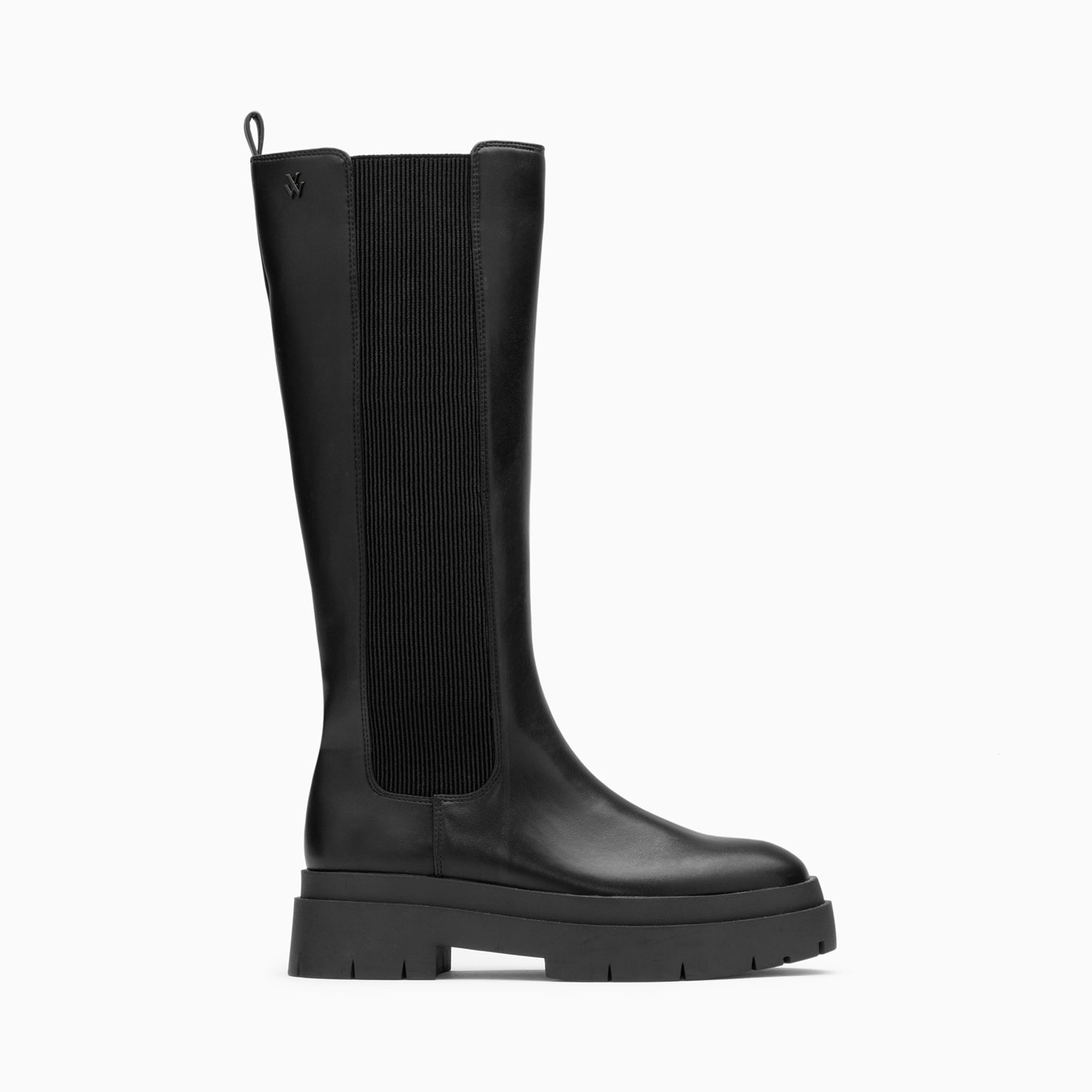 Bottes-Bottes Jessica noires à semelles crantées