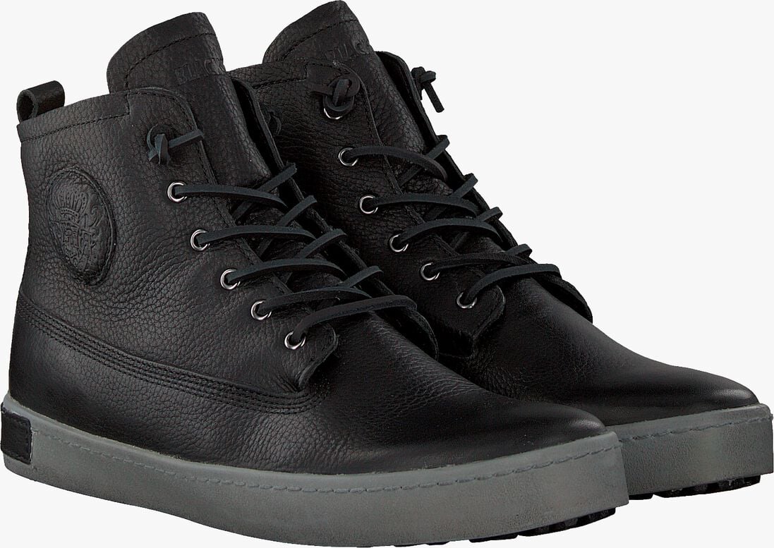BLACKSTONE zwarte blackstone lage sneakers icon