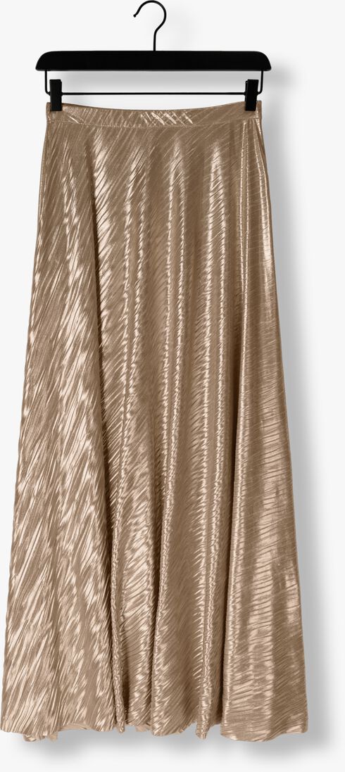 ACCESS bronzen access maxirok textured metallic effect maxi skirt