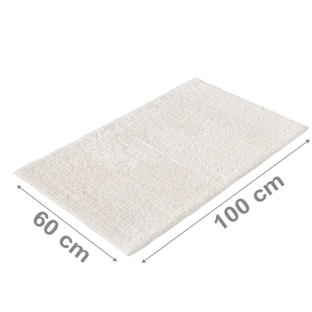 PANA® Badematte mit Streifenmuster • Duschvorleger • Badvorleger • waschbar • Ökotex zertifiziert • 100% Baumwolle Badteppich 60x100cm • versch. Farben
