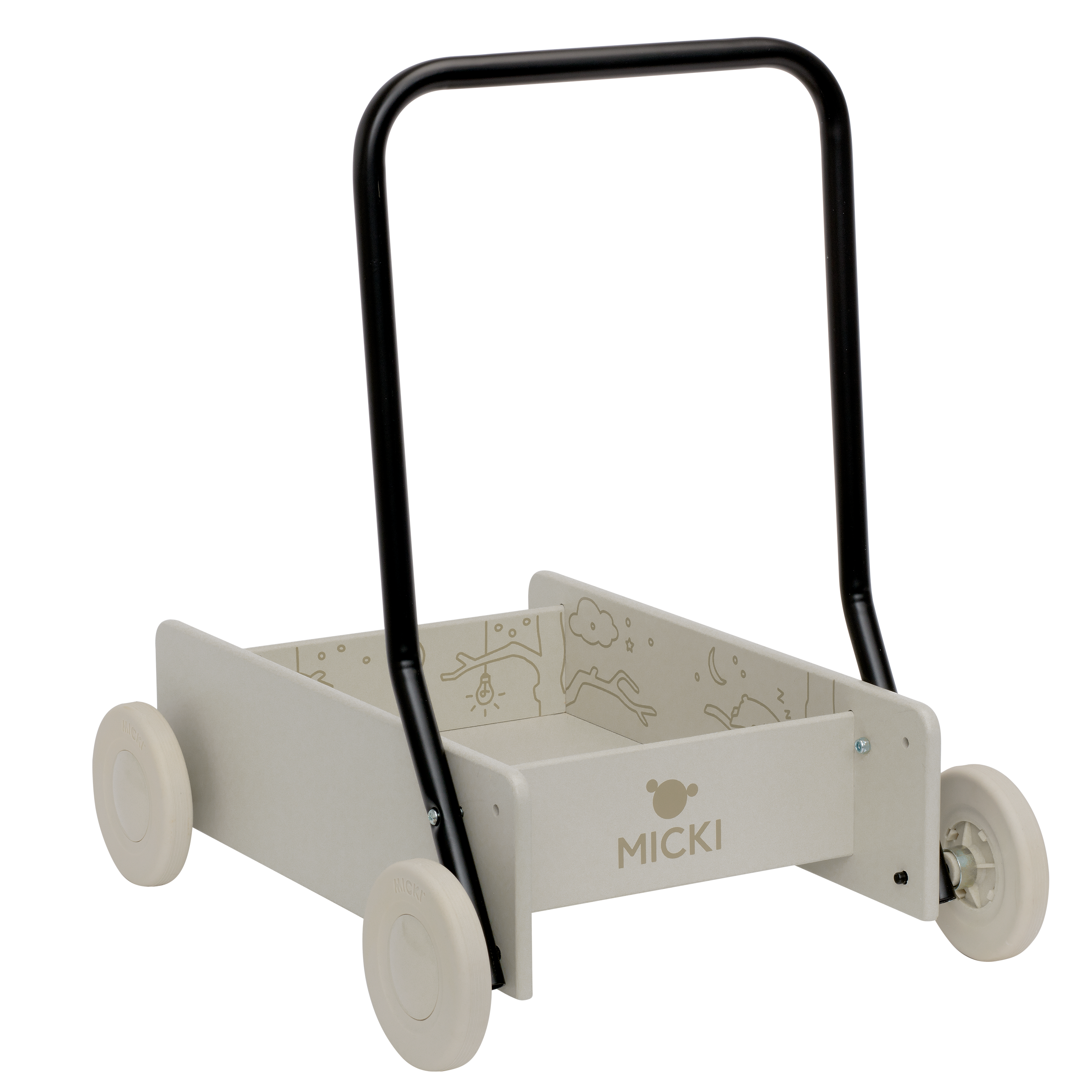 MICKI Lauflernwagen beige