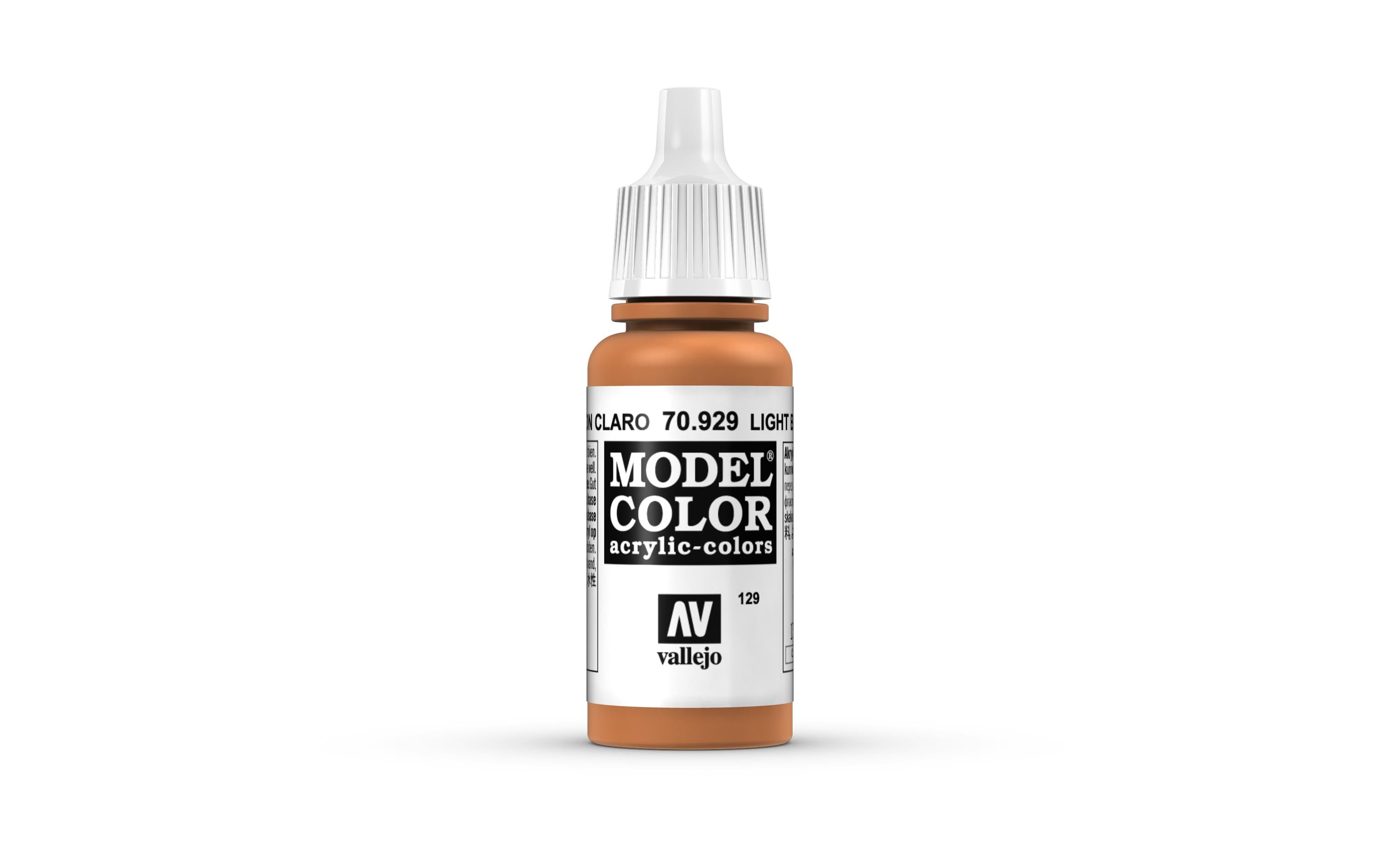 Acrylfarbe Matt, Hellbraun 17 mlModel Color Light Brown