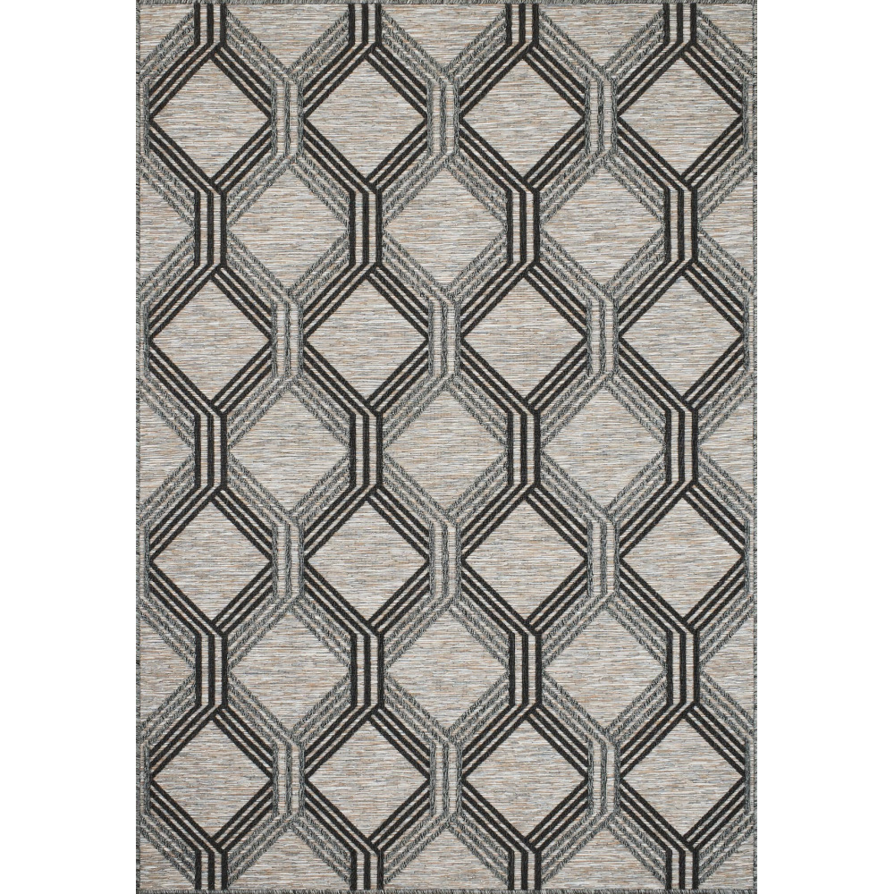 Tapis intérieur extérieur gris acapulco 1686 160 x 230 cm