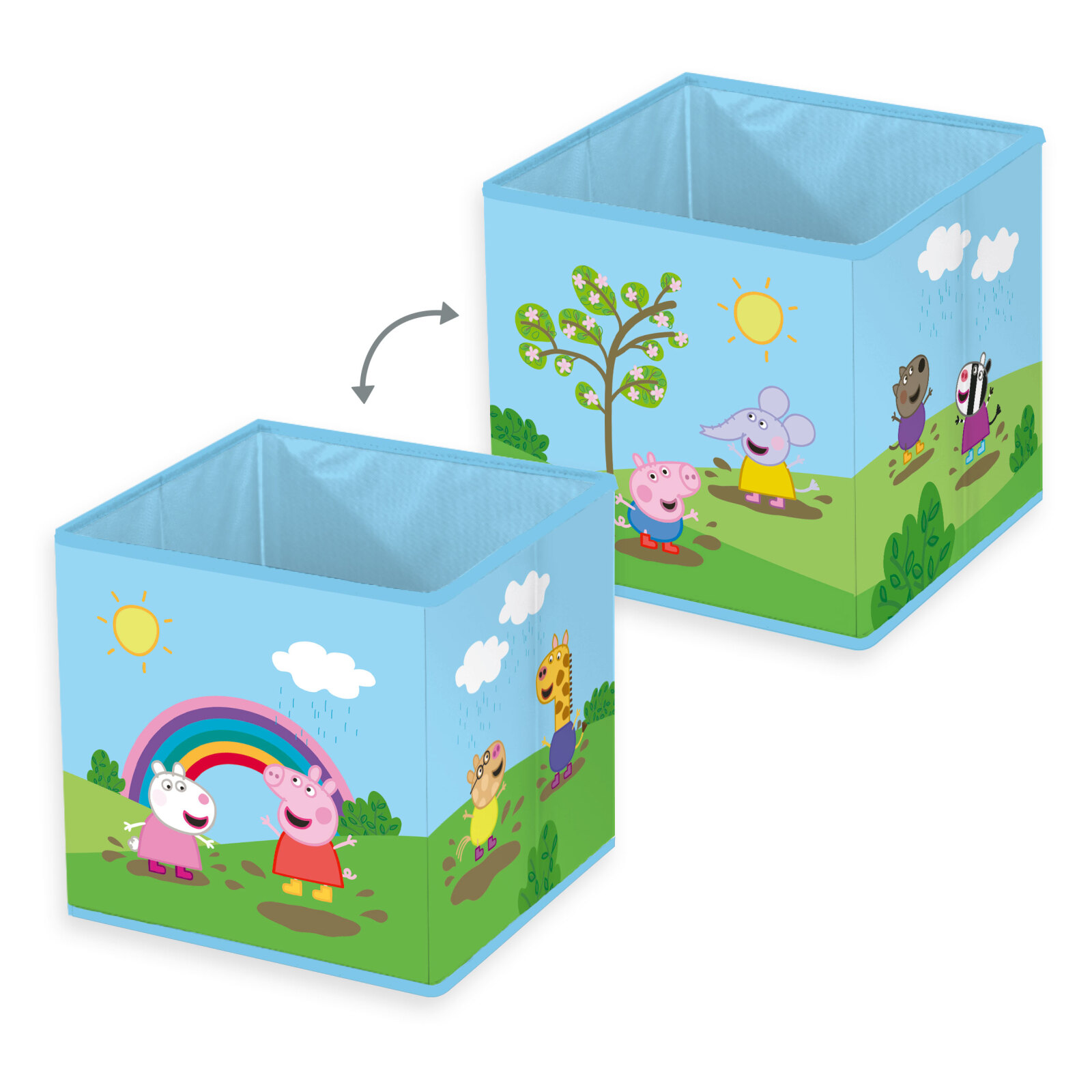 Peppa Pig Aufbewahrungsbox - multicolor - 30x30 cm