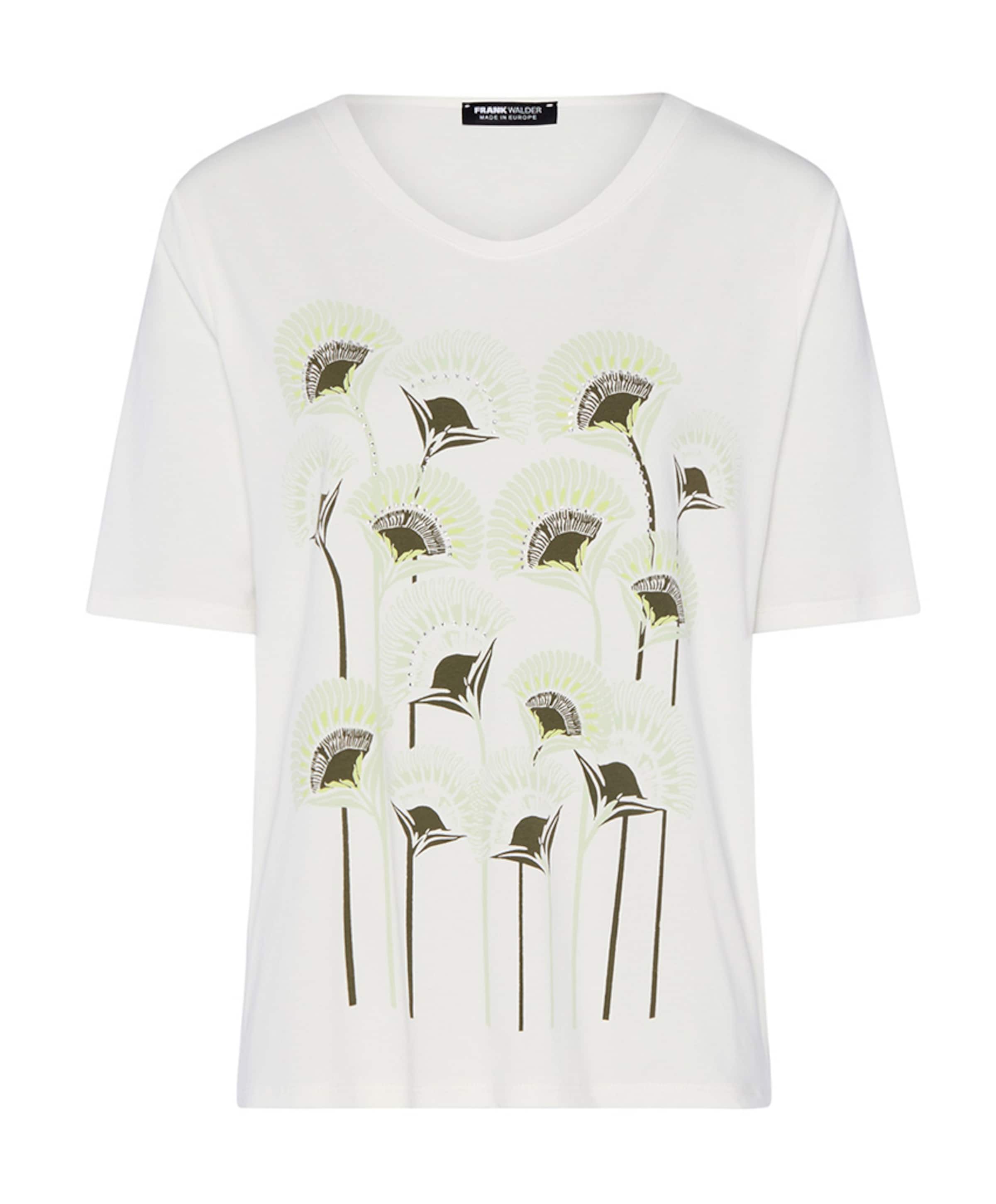 Frank Walder Dames T-shirt wit