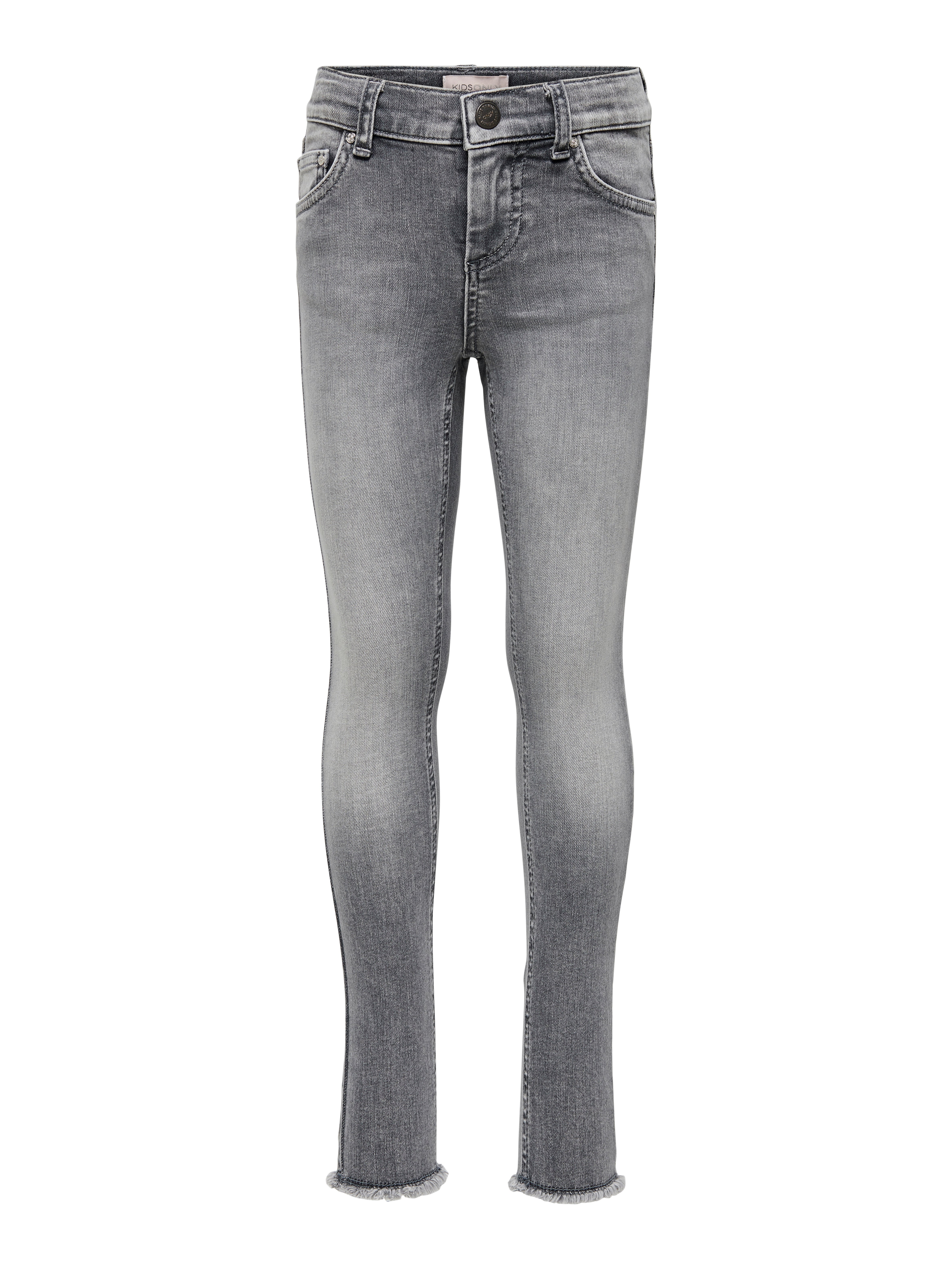 KONBLUSH Mittlere Taille Skinny Fit Jeans Grey Denim