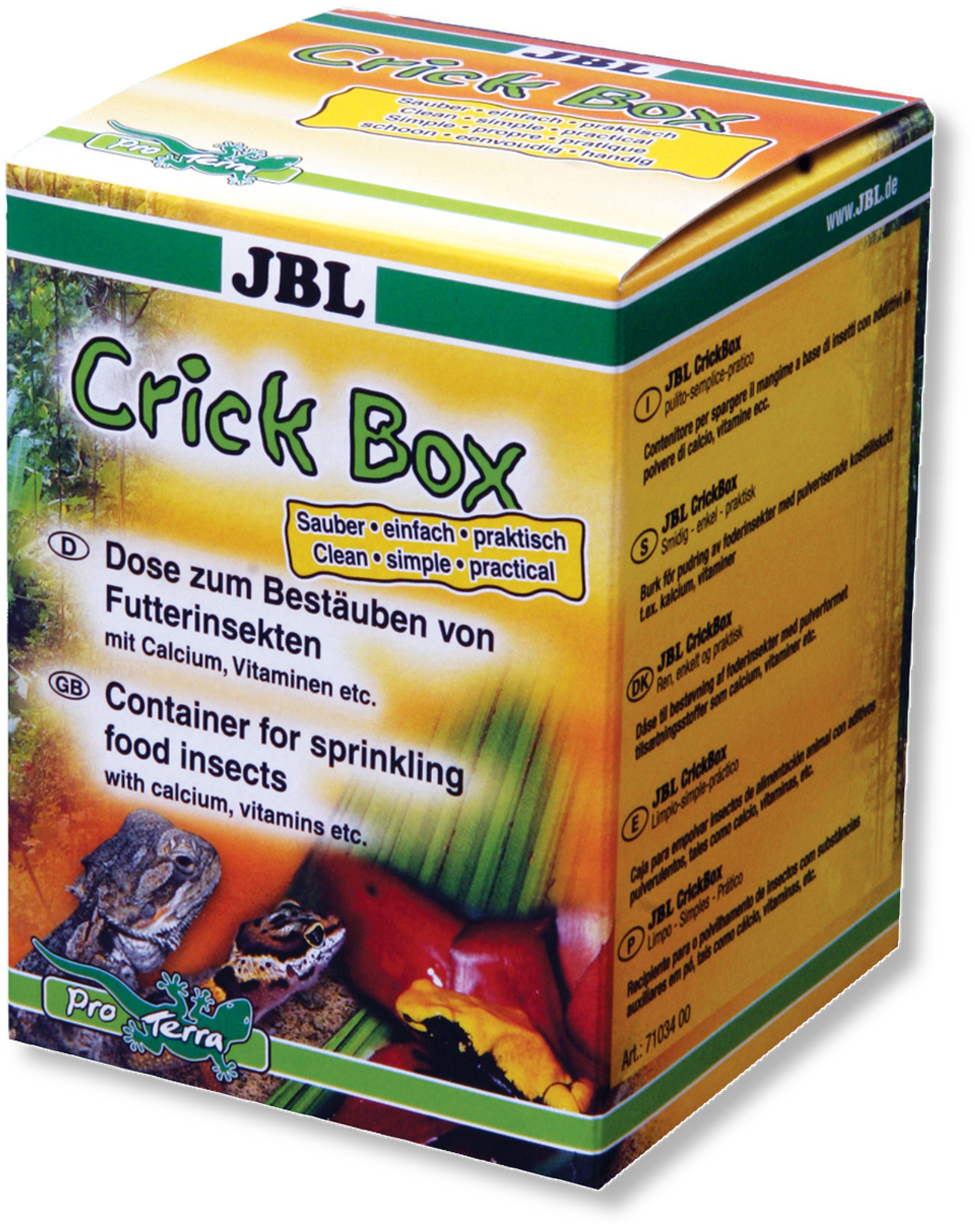 JBL Crickbox (Container Voederinsecten) |  Voor reptielen