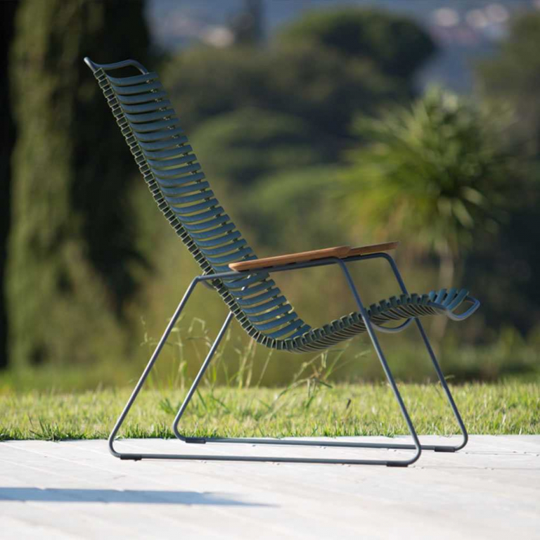 Houe Click Lounge Chair fauteuil Dark Grey