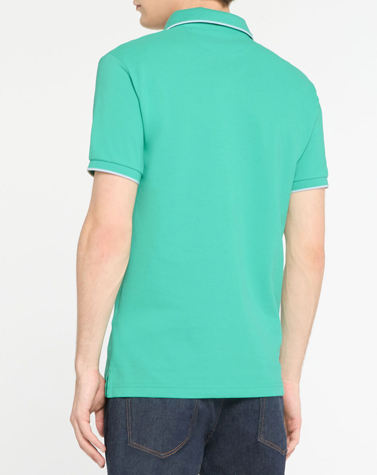 Hackett London Polo Slim Fit vert moyen
