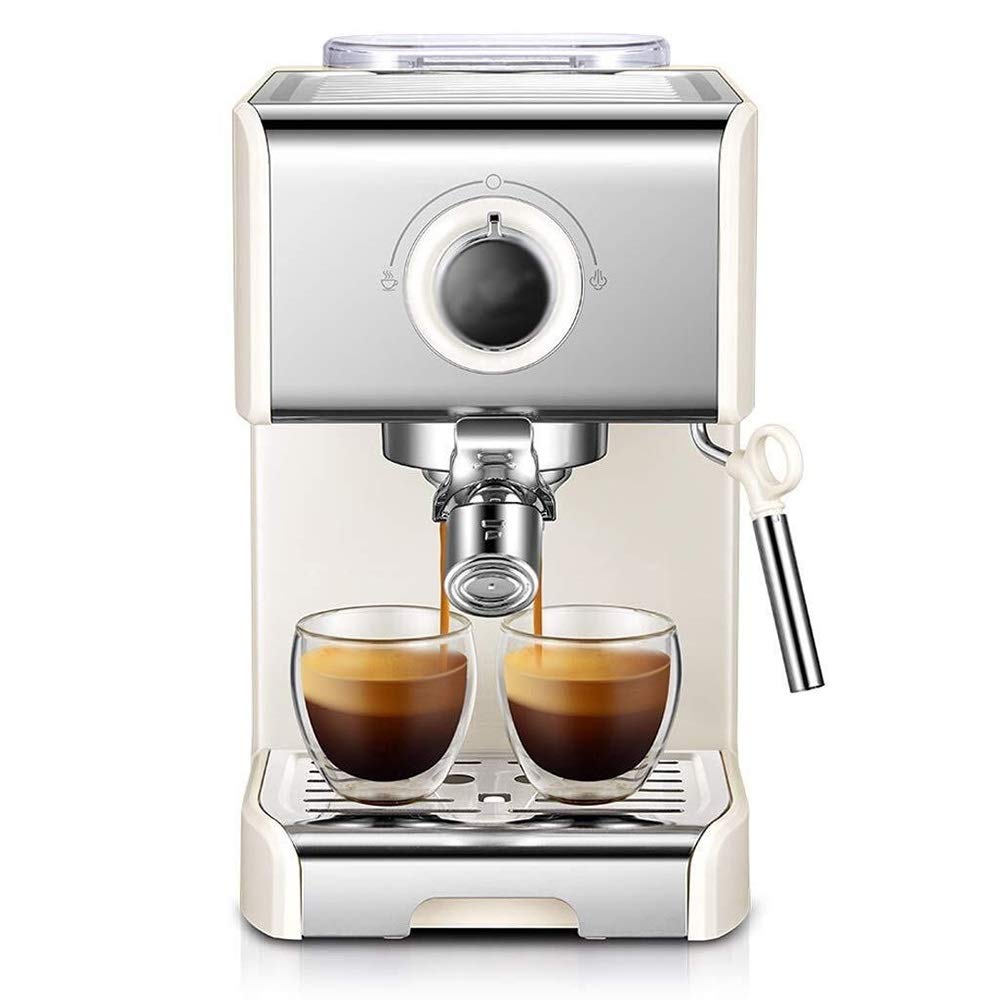 Machines à Café Espresso Machine, Machine à Café à Pompe Semi-Automatique Petite Machine à Café Ménagère Machine à Café Au Lait à Vapeur 200Mm × 250Mm