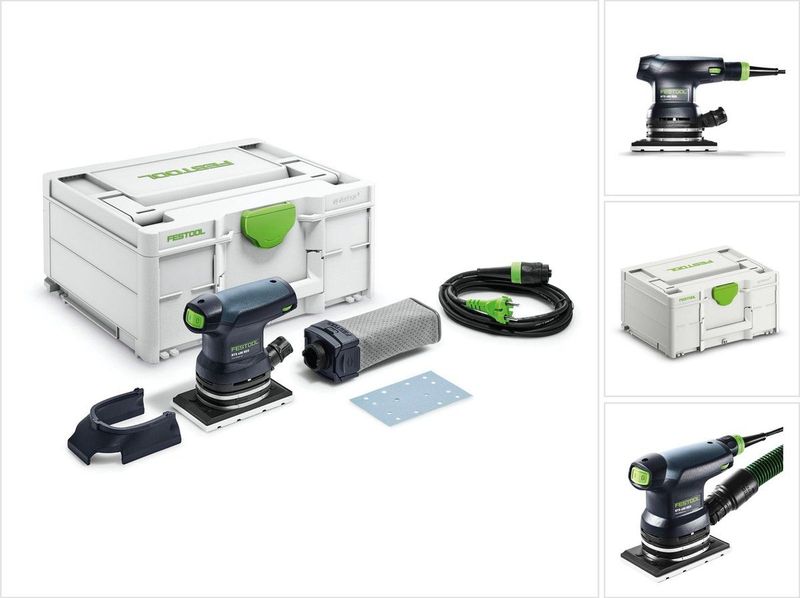 Festool RTS 400 REQ-Plus Vlakschuurmachine - 250W - 130mm in Systainer