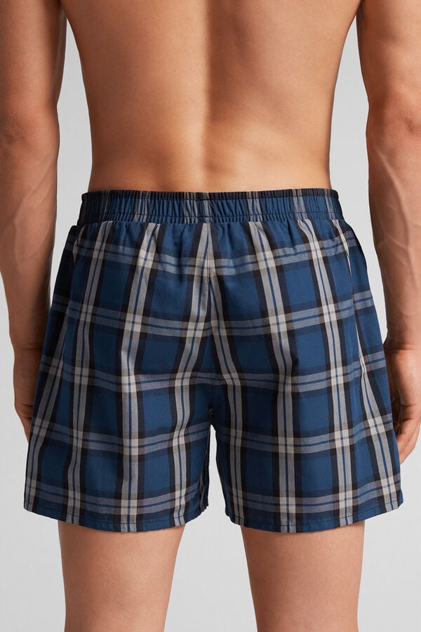 Cuecas boxer de tecido com estampa sofisticada