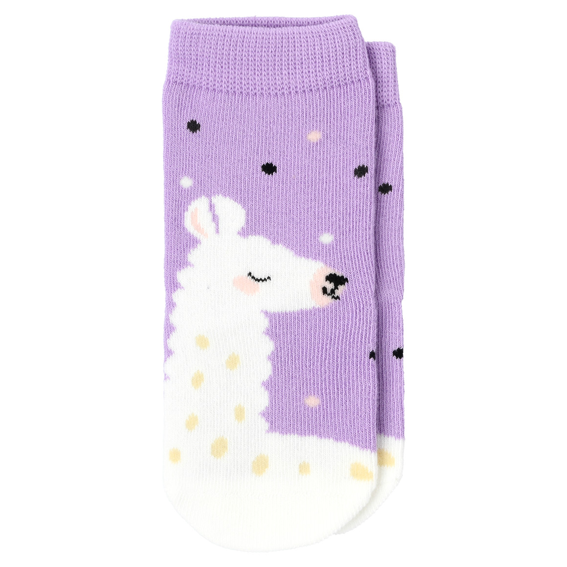 Topomini 5 Paar Baby Socken in verschiedenen Dessins dunkelblau / helllila