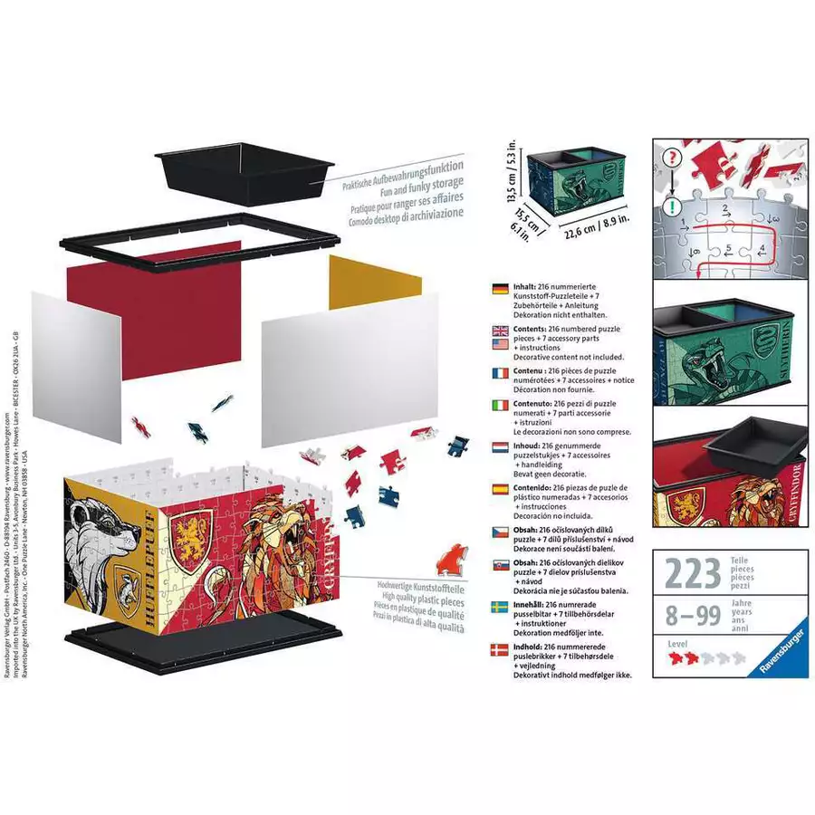 Ravensburger Aufbewahrungsbox - Harry Potter bunt