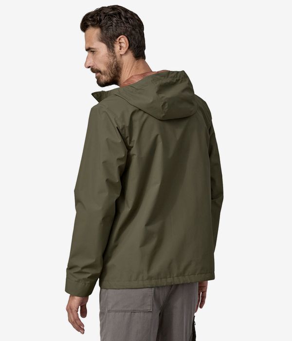 Patagonia Jackson Glacier Rain Jacke (basin green)