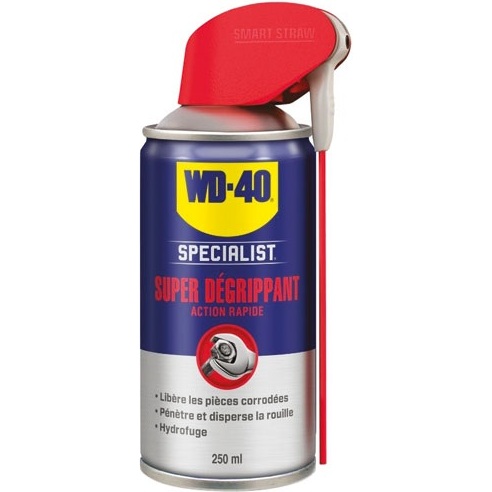 Super dégrippant Action rapide WD40 Specialist - Spray de 250 ml