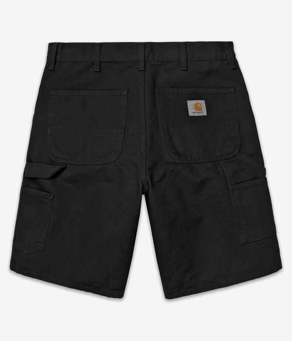 Carhartt WIP Single Knee Organic Dearborn Shorts (black rinsed)