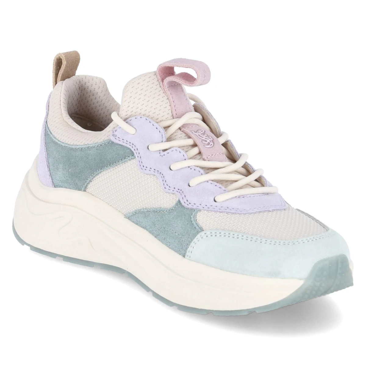 SalamanderLow Sneaker - light green / multicolour