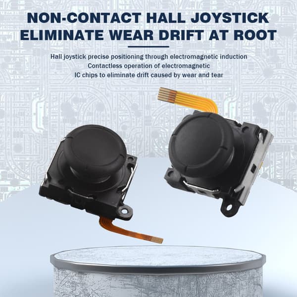 INF Hall Effect Joystick erstatningssett for Switch OLED