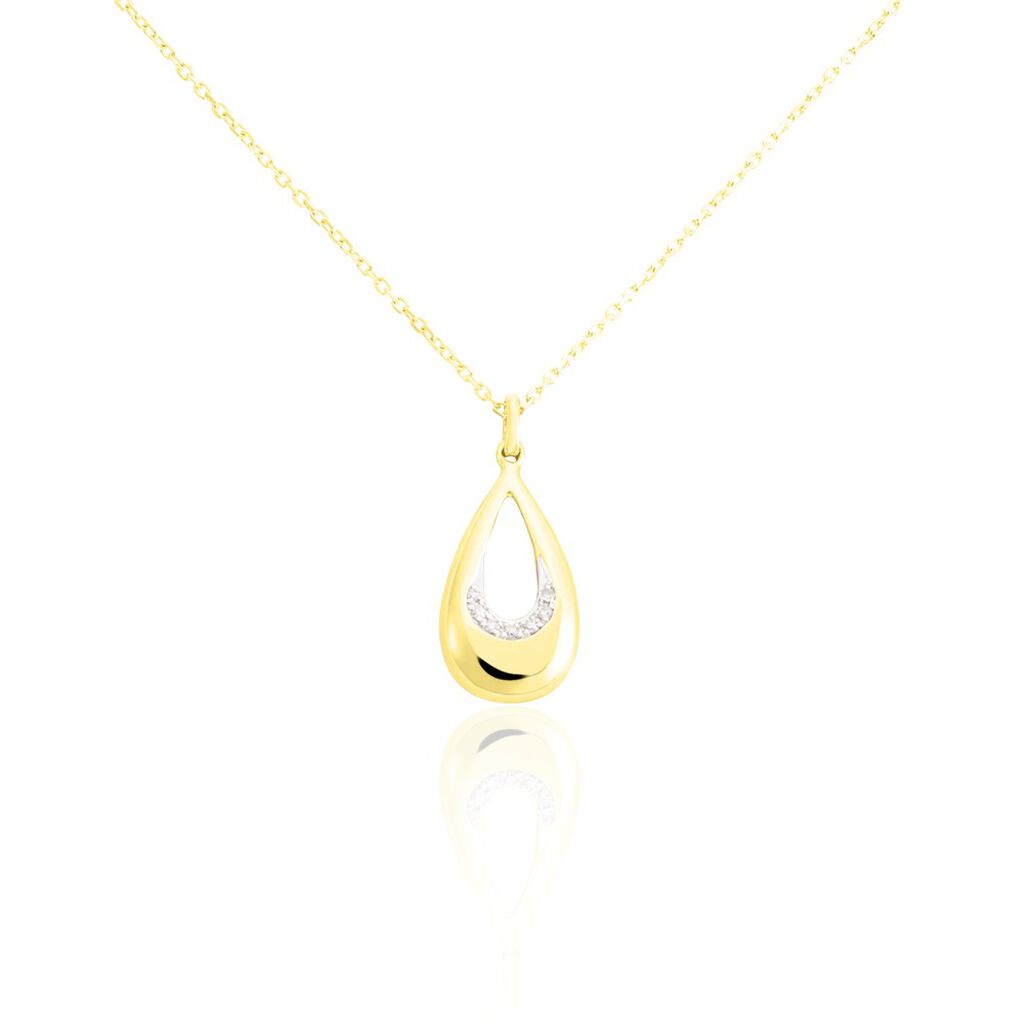 Collier Belinda Or Jaune Diamant