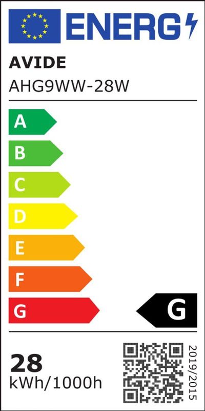 Avide G9 Halogeen 28W 220-240V Dimbaar - 3000K - 350lm - Halogeen Lampjes Insteek - Warm wit licht - 5 stuks