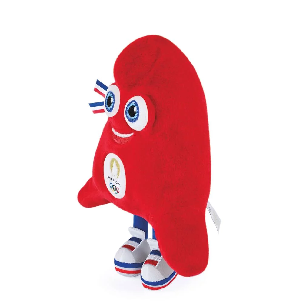 PELUCHE MASCOTTE LES PHRYGES - OLY 25 CM - PARIS 2024
