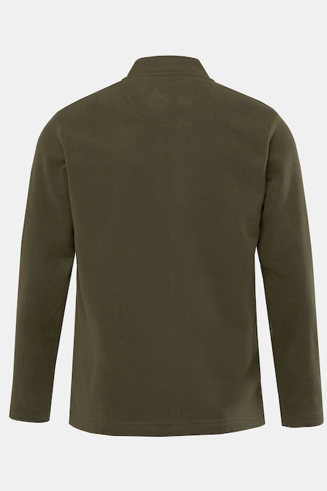 Men+ Fleecejacke, Stehkragen, bis 8 XL