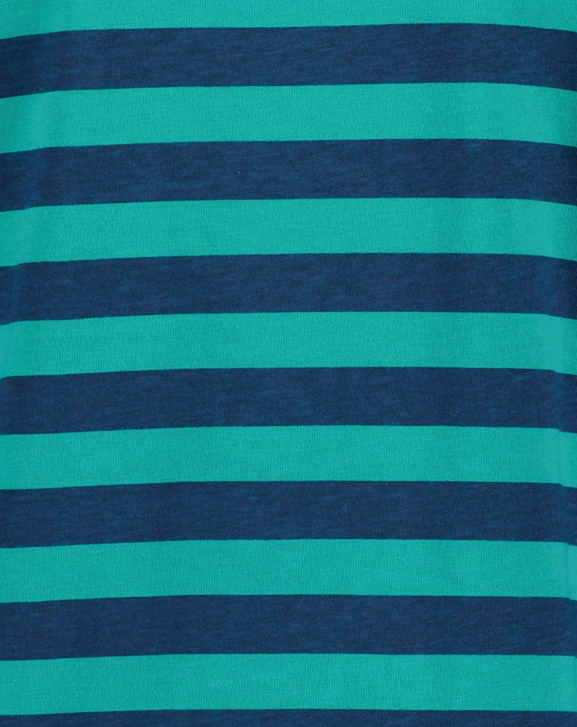 T-Shirt AQUA gestreift in blau/grün