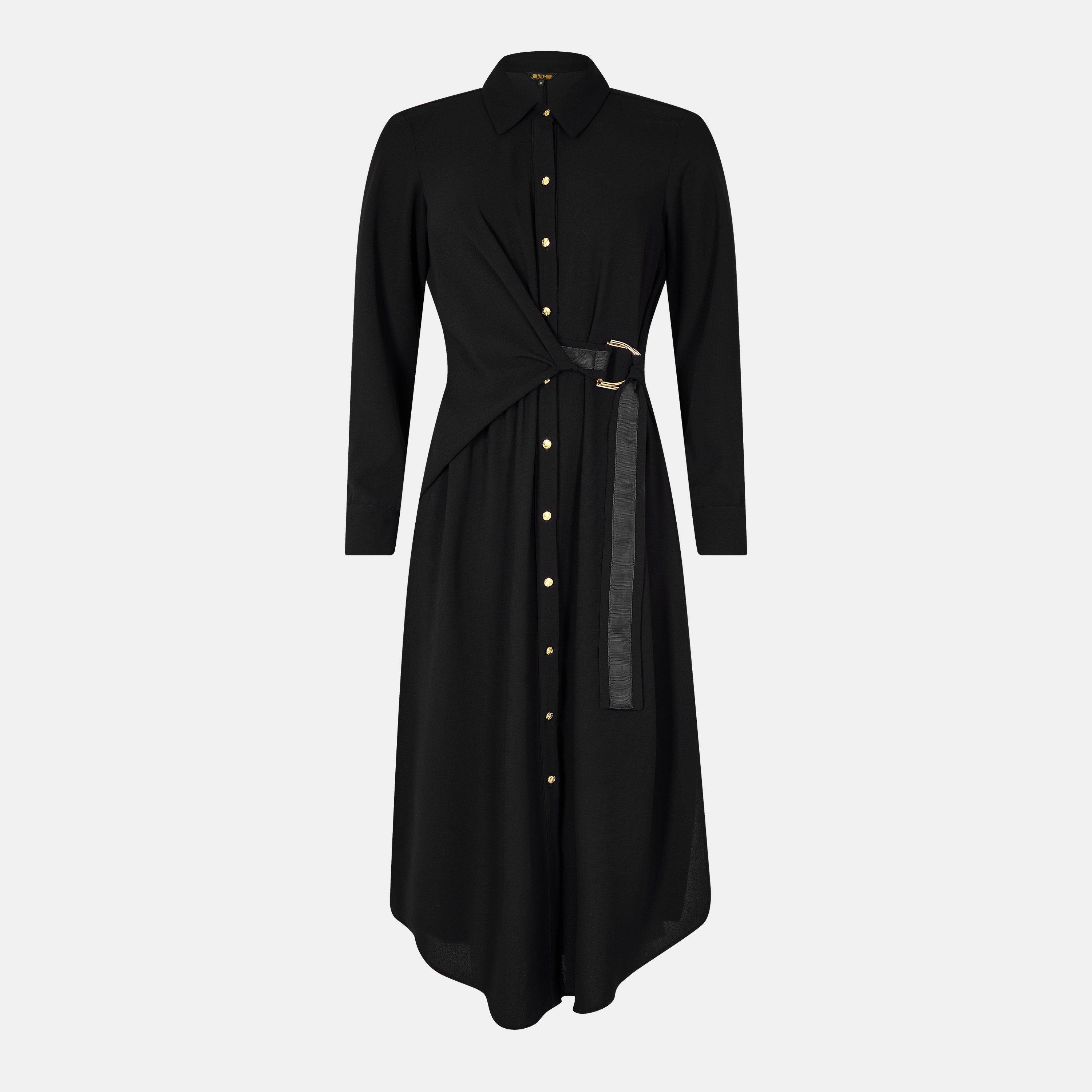 Biba Tie Shirt Dress