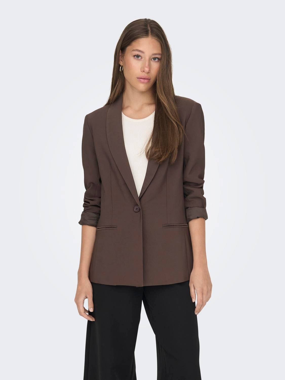 JDYCHEETAH Blazer Chocolate Brown