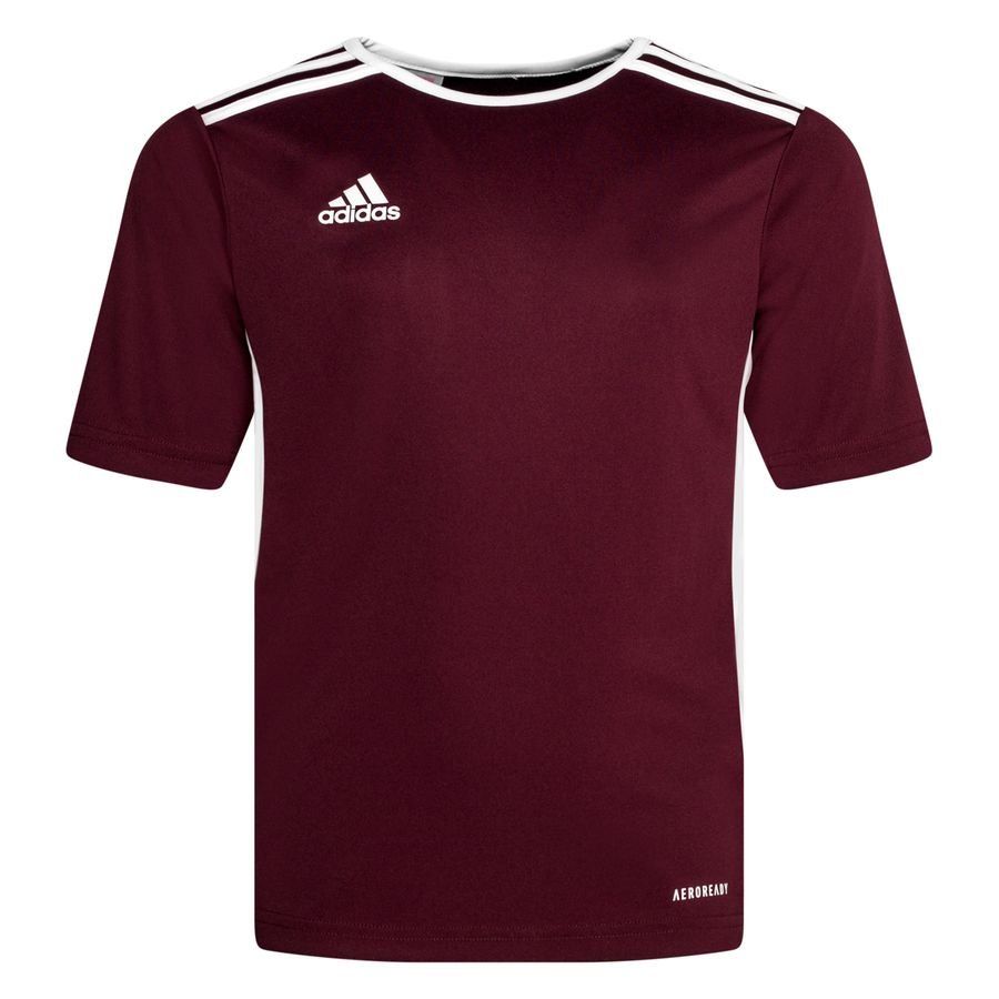 adidas Maillot d'Entraînement Entrada 18 - Bordeaux/Blanc Enfant