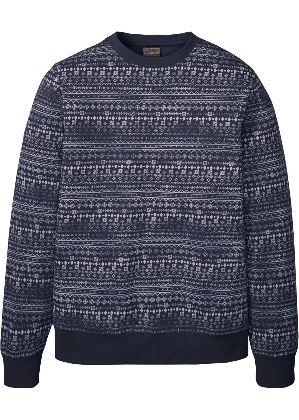 Sweat-shirt à motif norvégien