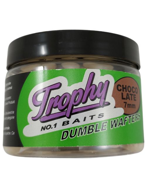 Trophy Baits Dumbell Wafters Choco - Aas - 7 mm 70 g