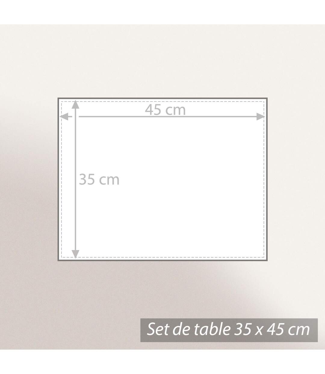 Set de table enduit 45x45 cm CERISES bleu Marine