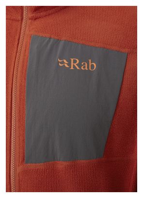 Veste Polaire Rab Tecton Hoody Rouge