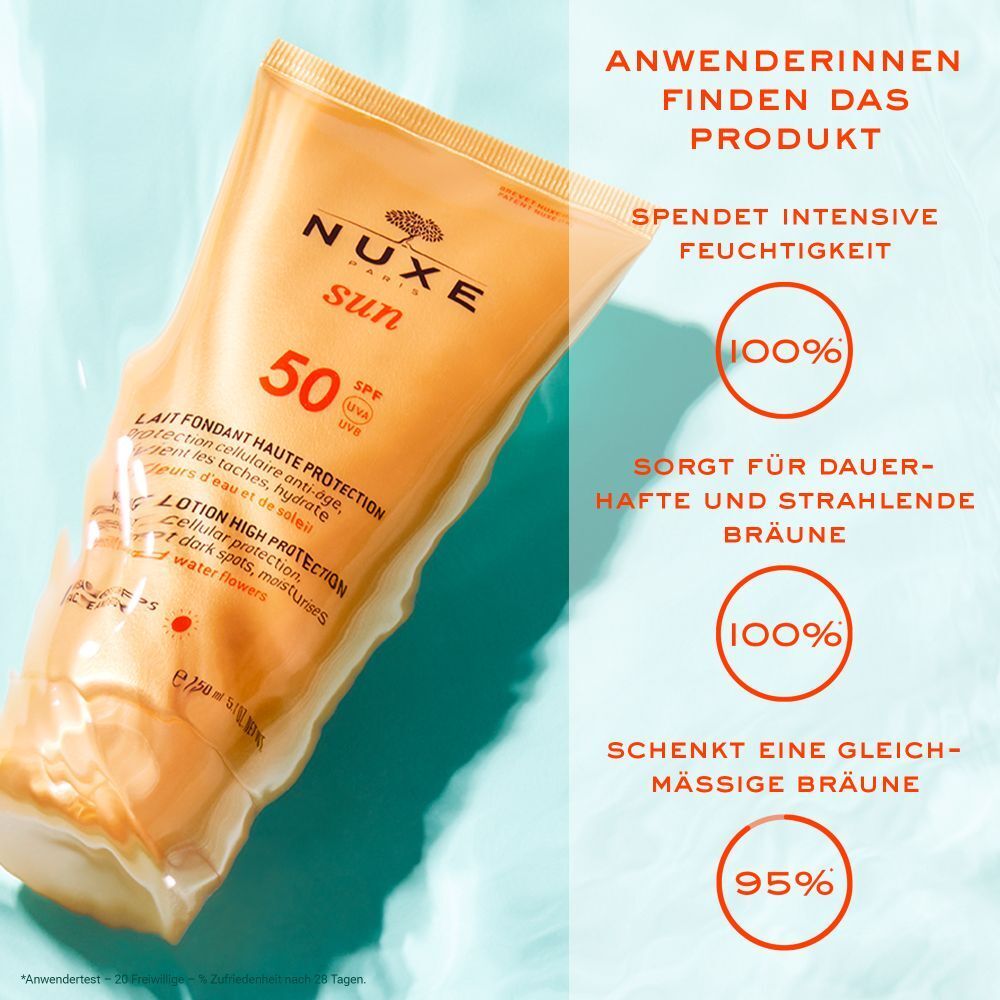 NUXE Sun Sonnenmilch Gesicht und Körper LSF 50
