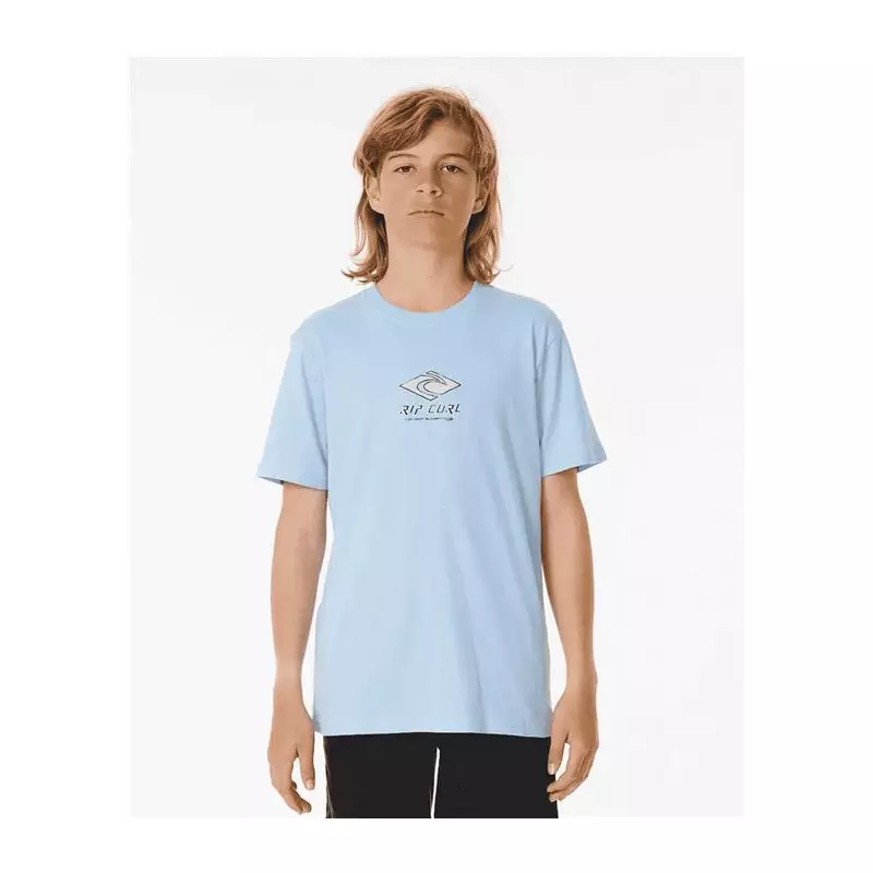 Teeshirt junior RIPCURL Pure Surf Logo Tee-Boy Cool Blue