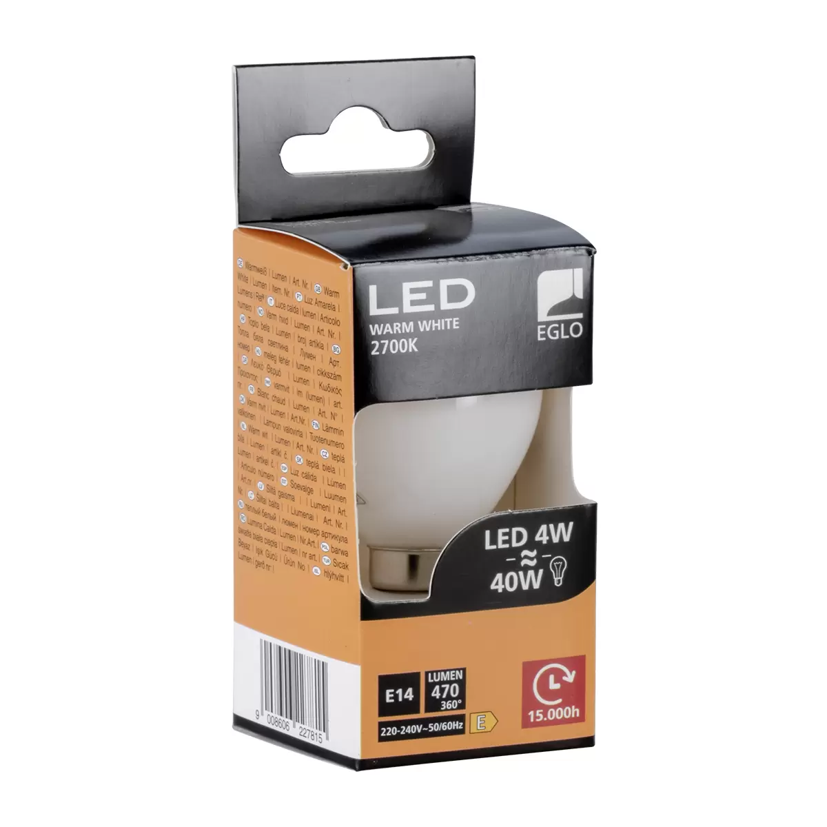 LED-Leuchtmittel Window E14 weiss